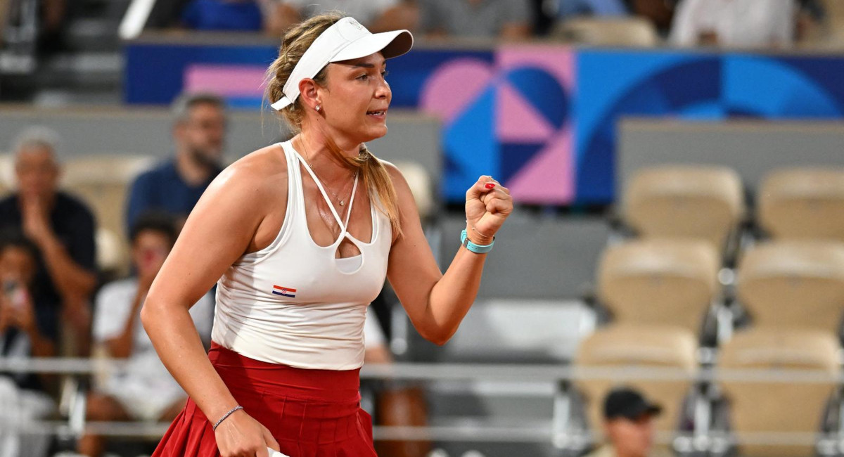 Paris 2024 - Donna Vekic Reaches Women’s Final Dubreuil Corinne/ABACA